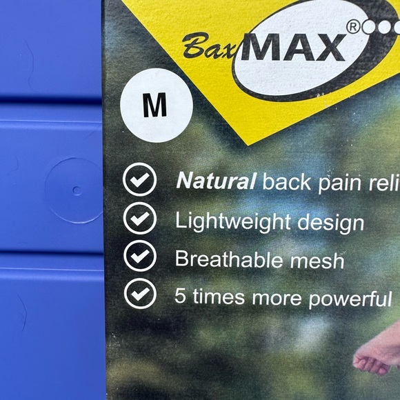 BaxMAX Lumbar Support Belt with Compound Pulley System - Made of Lightweight M - Picture 2 of 6